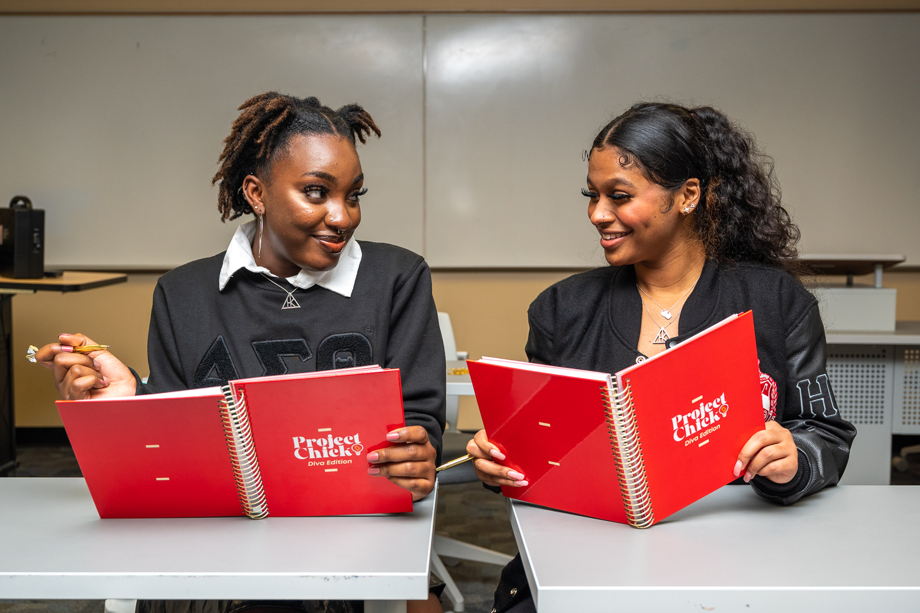 DSC_6864 girl reading Project Chick Planner